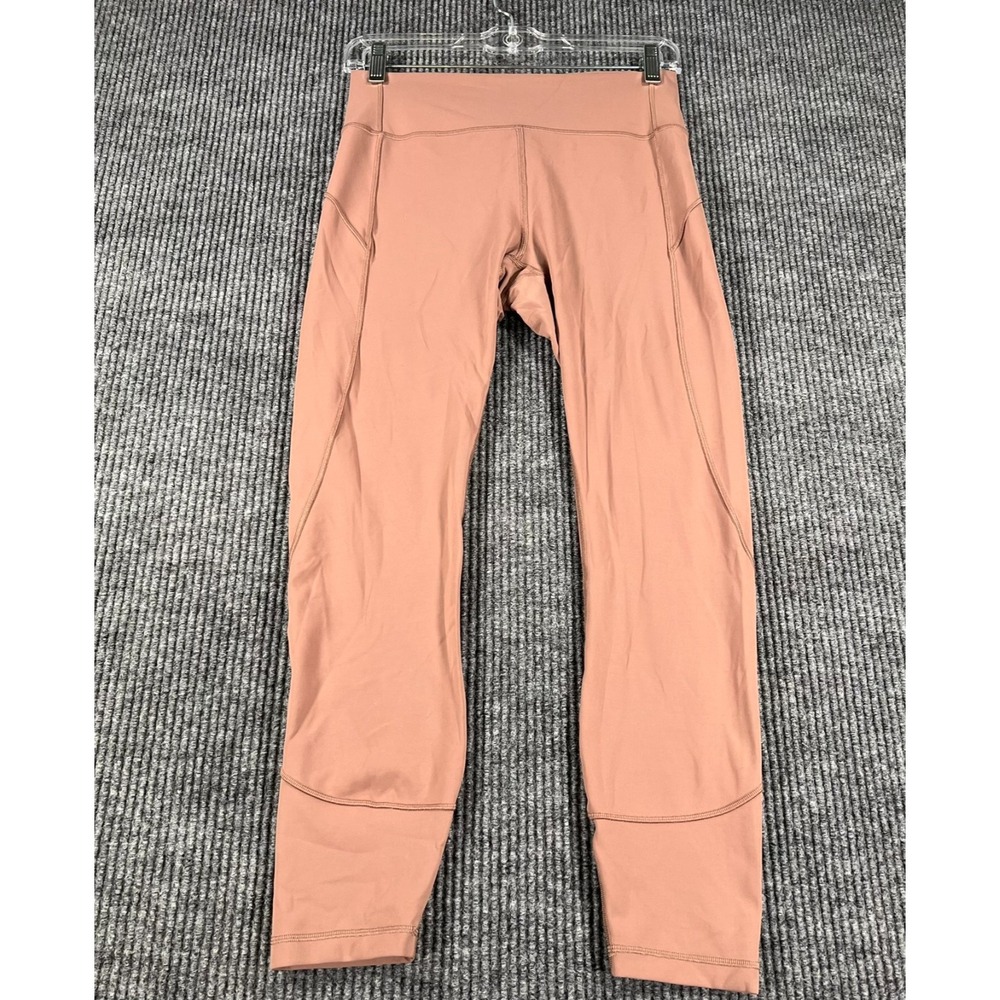 Lululemon In Movement 7/8 Leggings Womens Size 8 Spanish Oak Active Gym Run